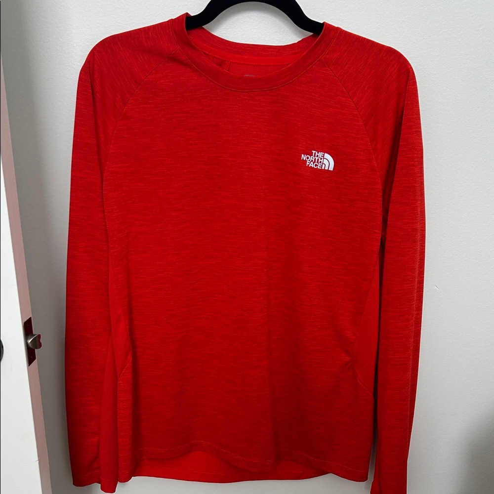 The North Face Fiery Red Crew Neck Shirt